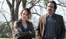 Rachel McAdams (as Ani) and Colin Farrell (Ray) in True Detective