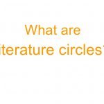 What are Literature circles?