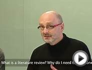 Dissertation Question Time - What is a literature review?