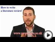 How to write a literature Review - Starting a literature