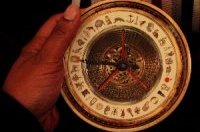 Image shows an alethiometer from His Dark Materials.