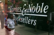 NEW YORK - JUNE 28: People walk by a Barnes & Noble store, the New York-based bookseller, on June 28, 2010 in the Brooklyn borough of New York. Following the close of the market on June 28, Barnes & Noble Inc. is scheduled to release its fiscal fourth-quarter 2010 financial results. Analysts are expecting a drop in the company’s share price, partly due to its poor sales of the Nook e-reader. (Photo by Spencer Platt/Getty Images)