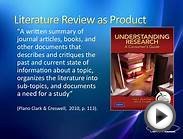 Literature Review Definitions