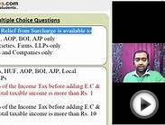 Multiple Choice Questions - Income Tax - Marginal Relief