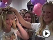 South Wirral High School Students - Charity Haircut for